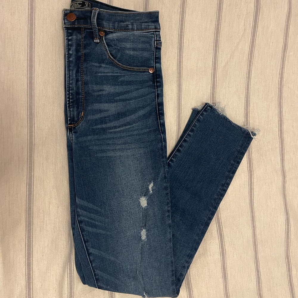 Abercrombie Ultra High Rise Super Skinny Jeans